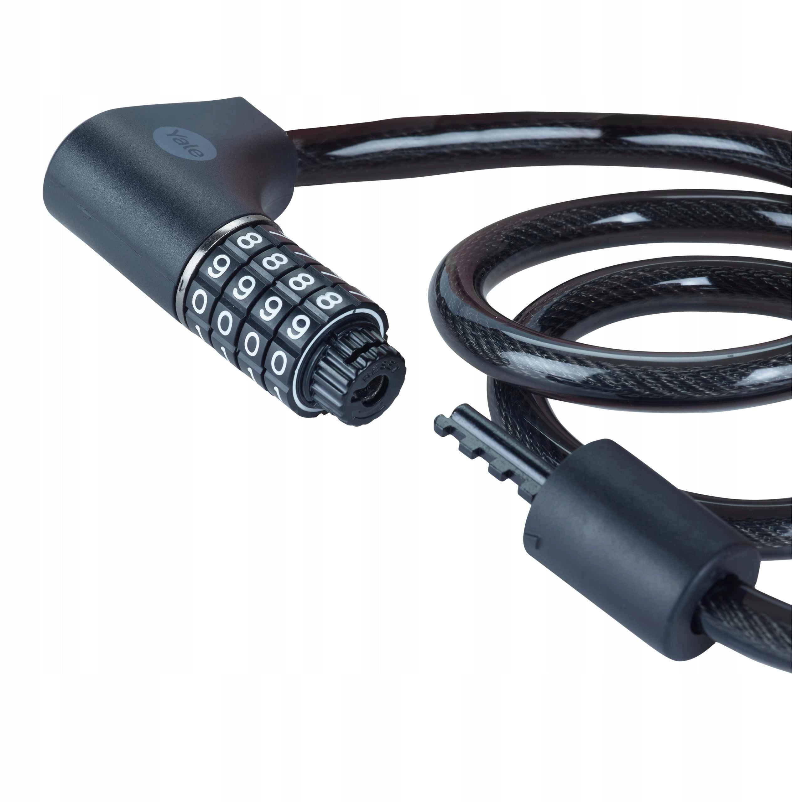 bicycle clasp Yale YCC0/12/100/2 key, combination, cable Kind cord