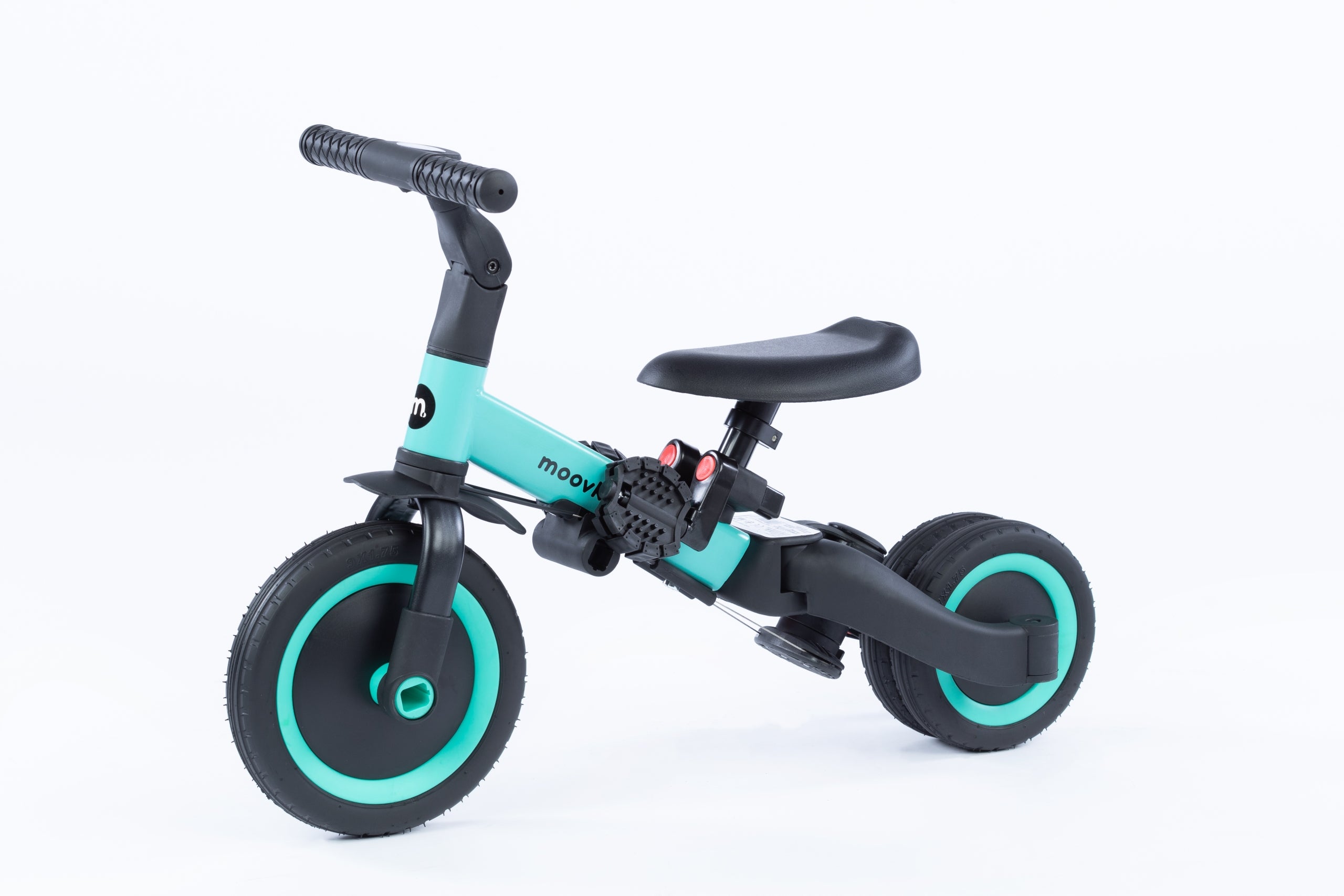 bike 6in1 MOOVKEE running / 3wheel + handle Frame steel