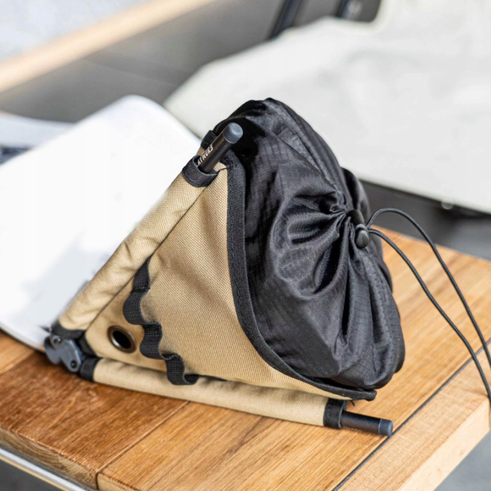 camping fan tripod with bag storage bag Khaki Type air conditioner