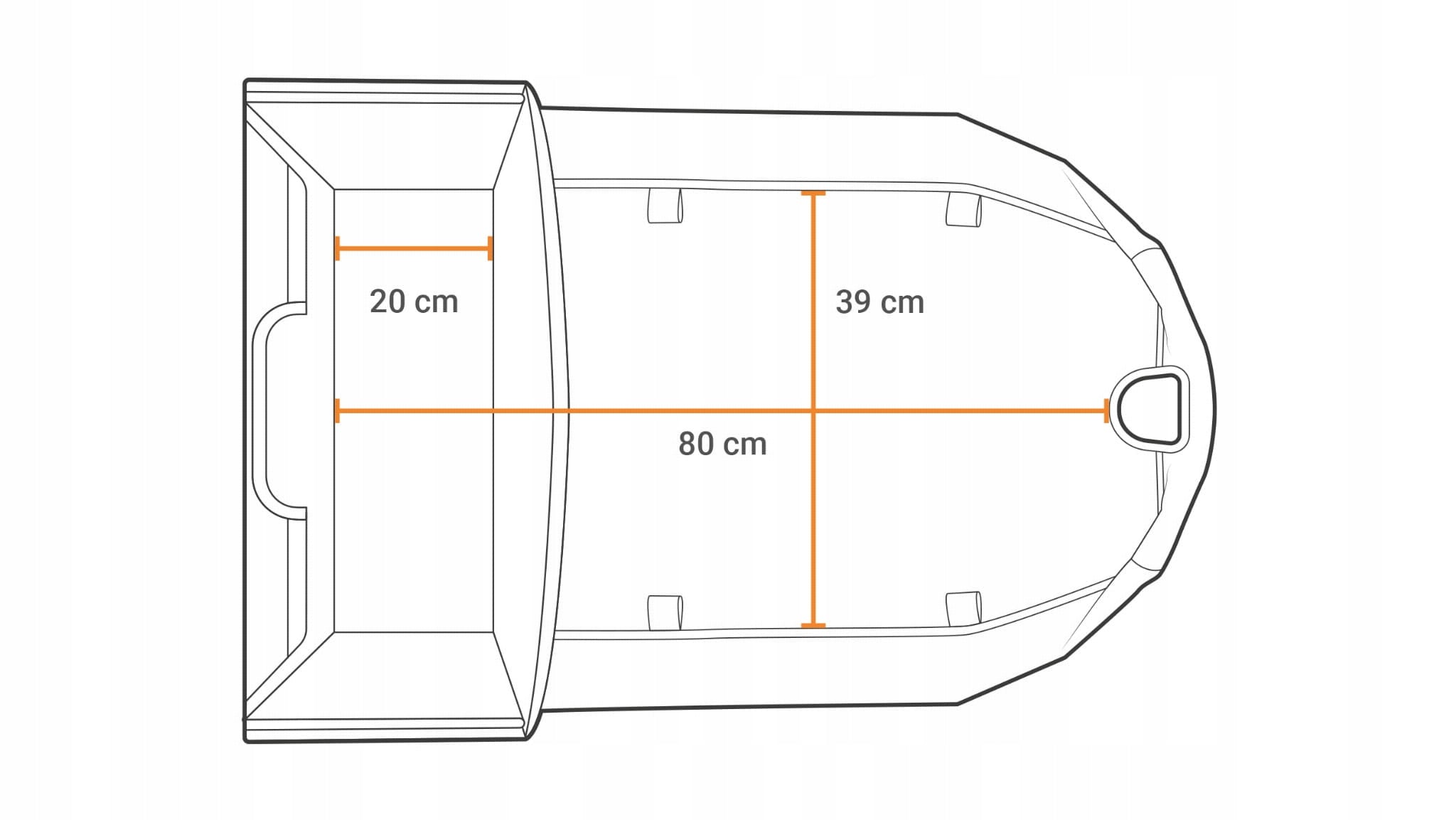 cargo insert transport bicycle trailer Qeridoo Brand Qeridoo
