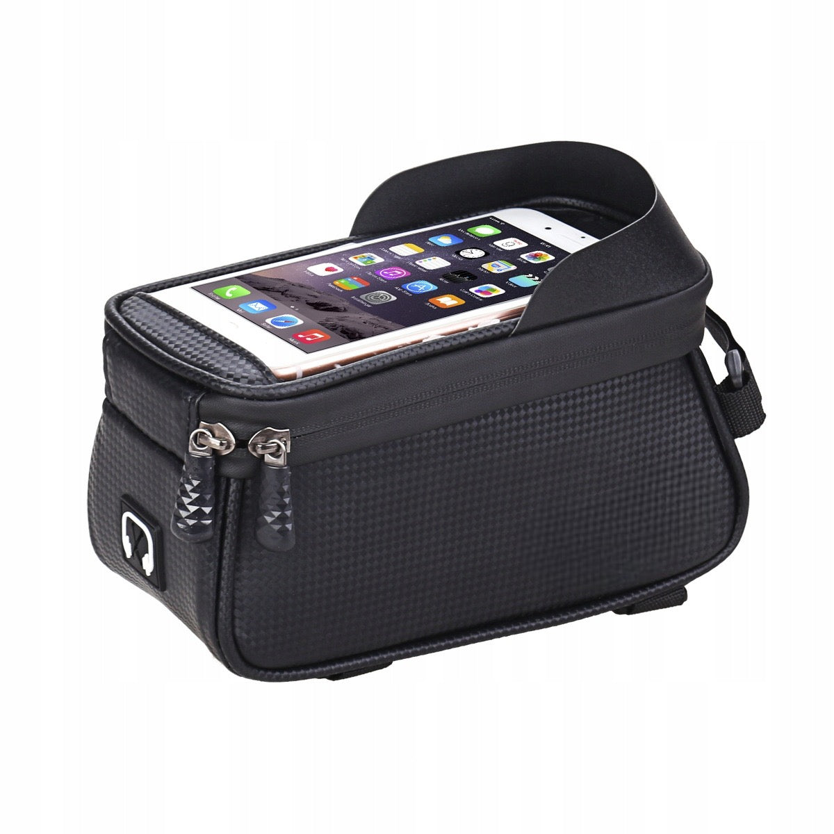 Dviračio rėmo krepšys telefonui 7", 2 l, atsparus vandeniui, IPX5, XL