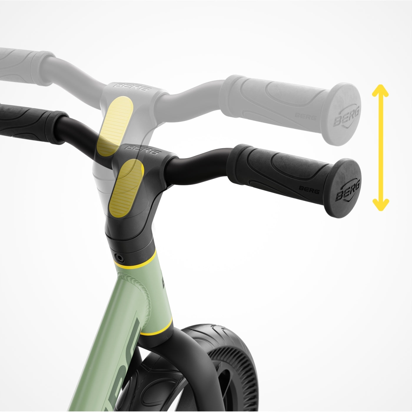 children's balance bike BERG MOOV 10, 10 inches from 2 years green Brake none