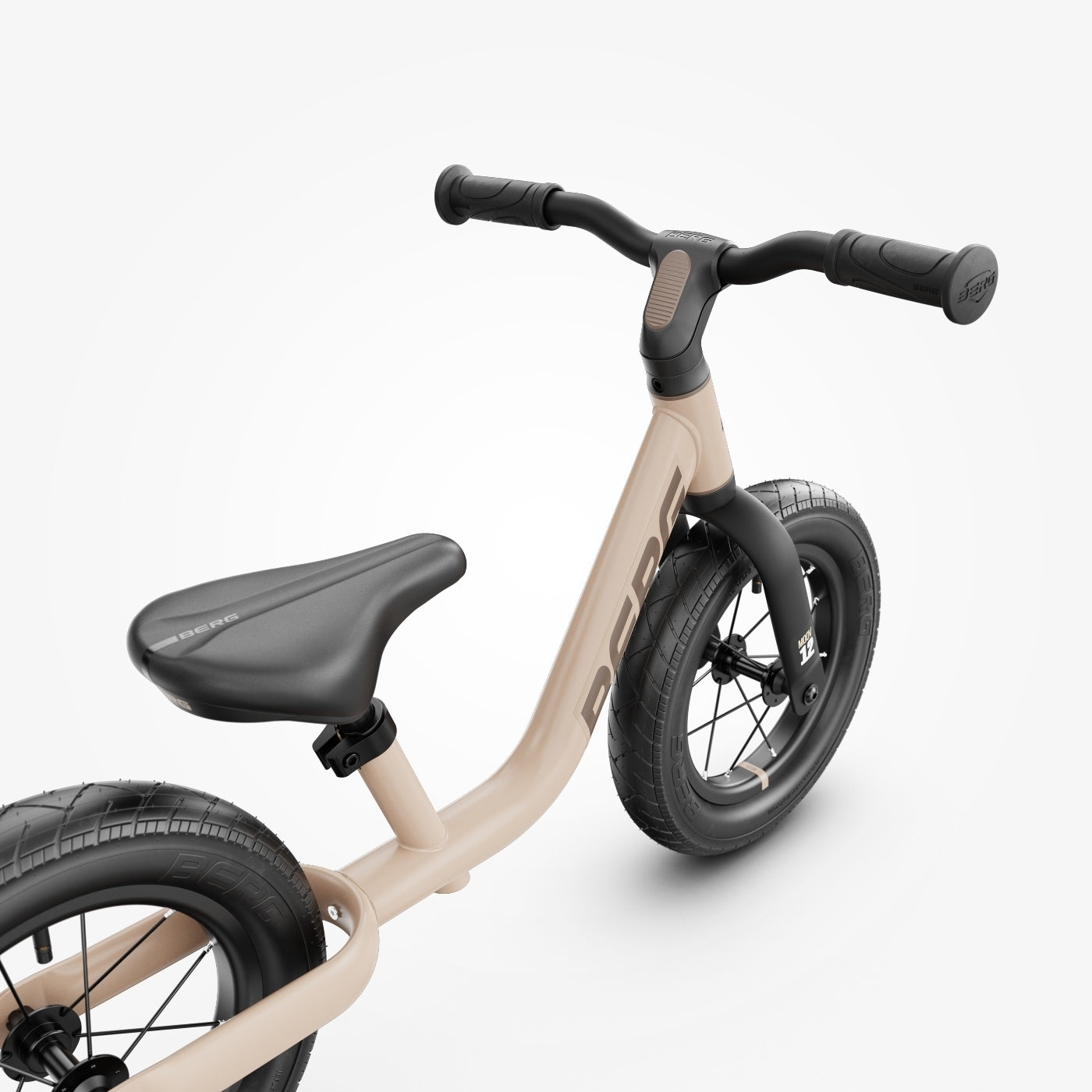children's balance bike BERG MOOV 12, 12 inches from 2,5 sand beige Brake none