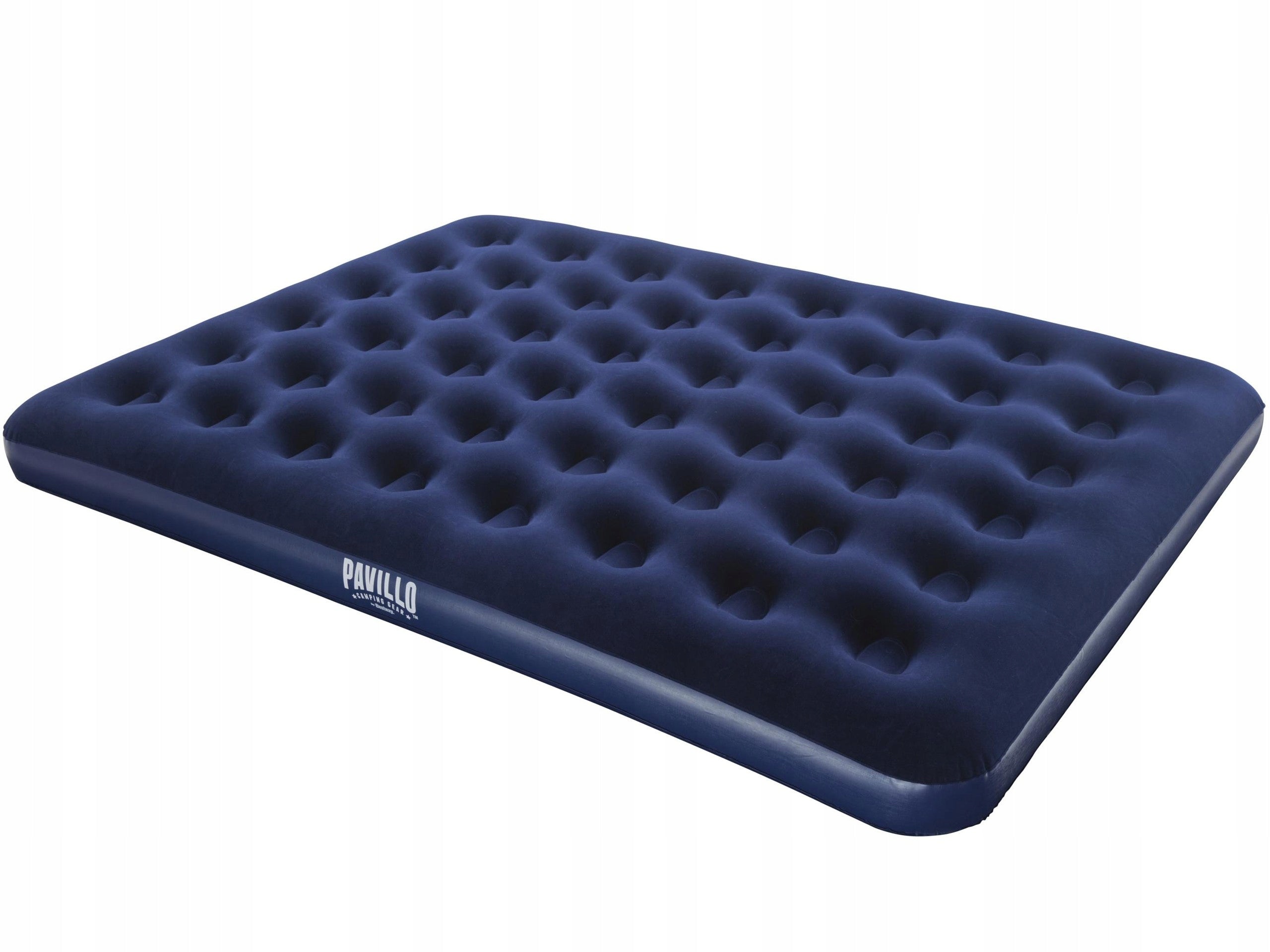 comfortable DOUBLE MATTRESS for sleeping HIKING Bestway velour 203x152cm Brand Bestway