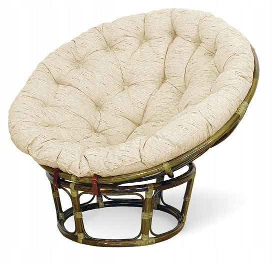 cushion armchair papasan rattan 110 cm WATERPROOF