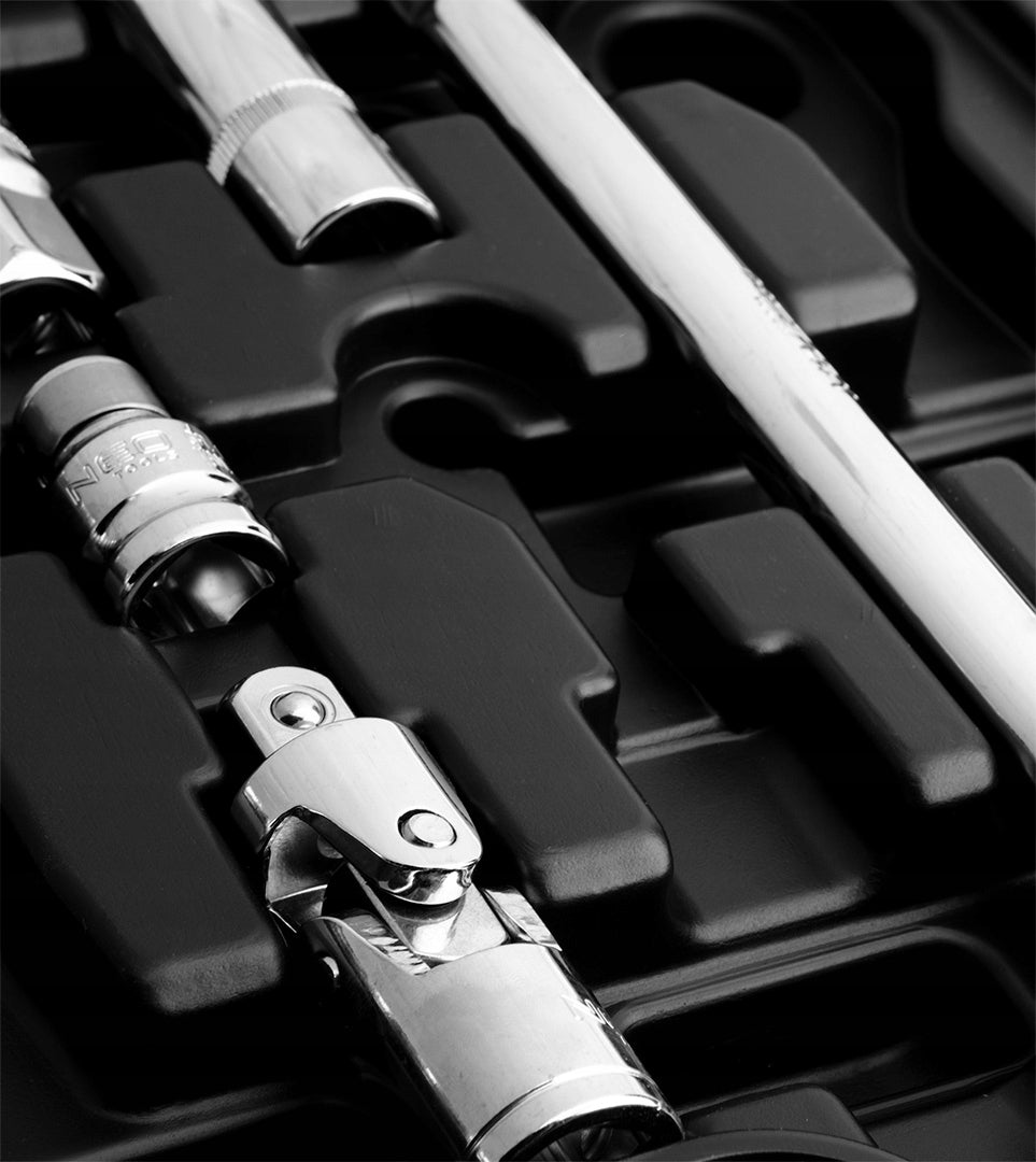 Galvučių rinkinys NEO TOOLS 1/4", 1/2", 86 vnt.