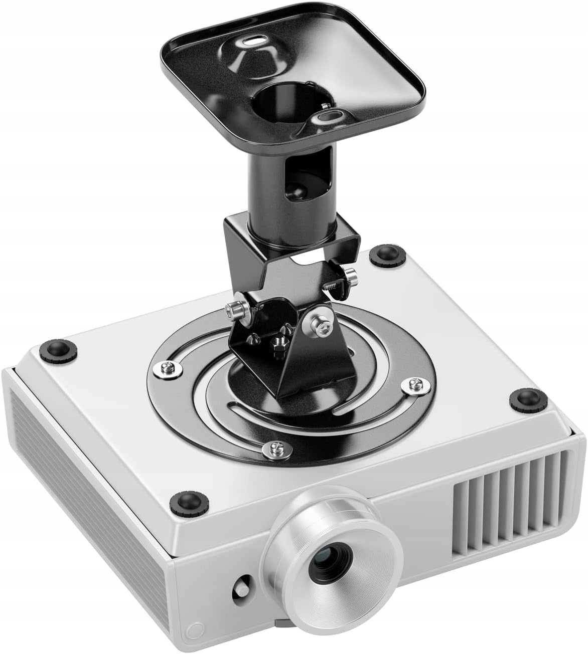 deleyCON Ceiling Projector Holder Universal 15kg Rotation Tilt Black Model MK-W-48