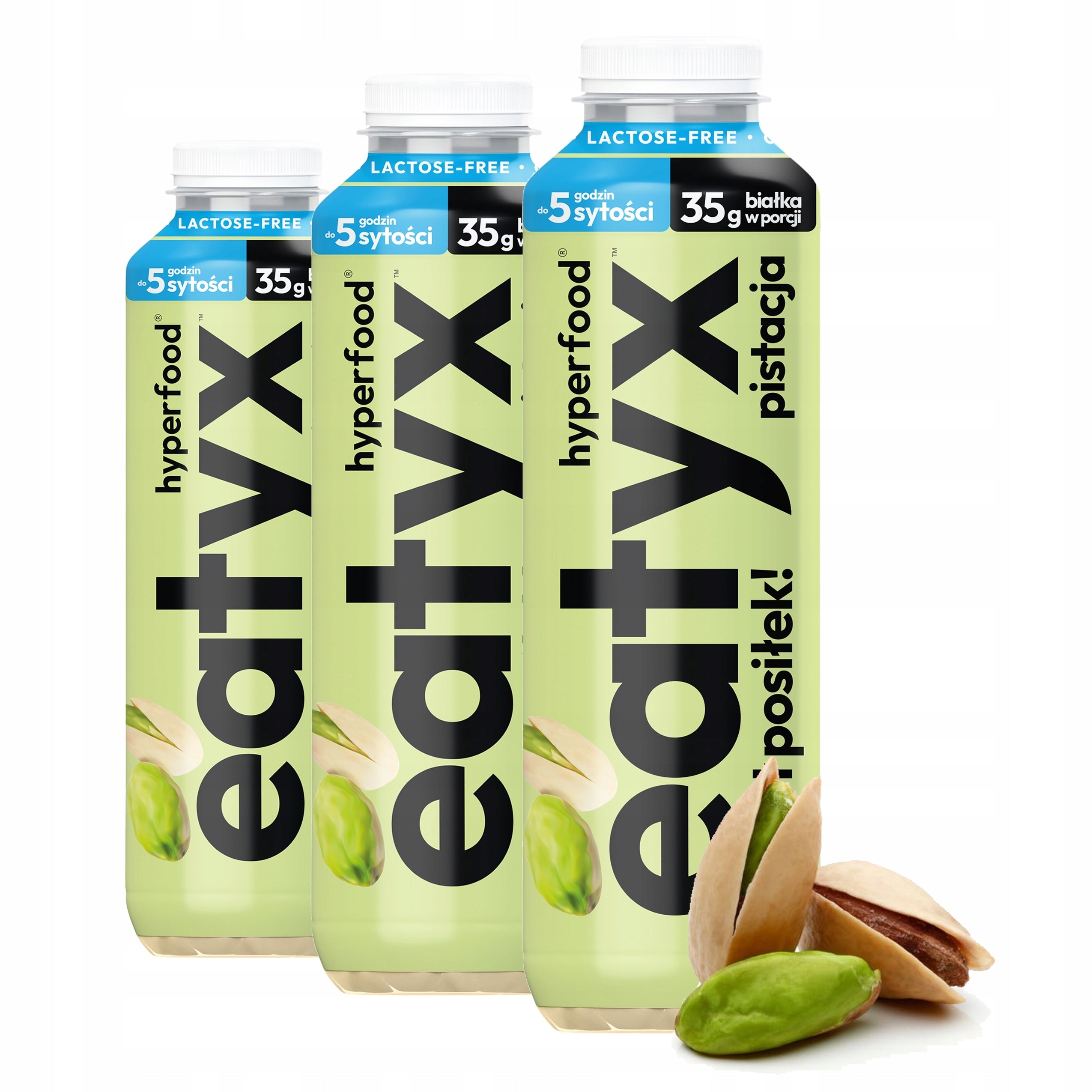 eatyx 3x Wholesome drinking meal Lactose-free pistachio 500 ml