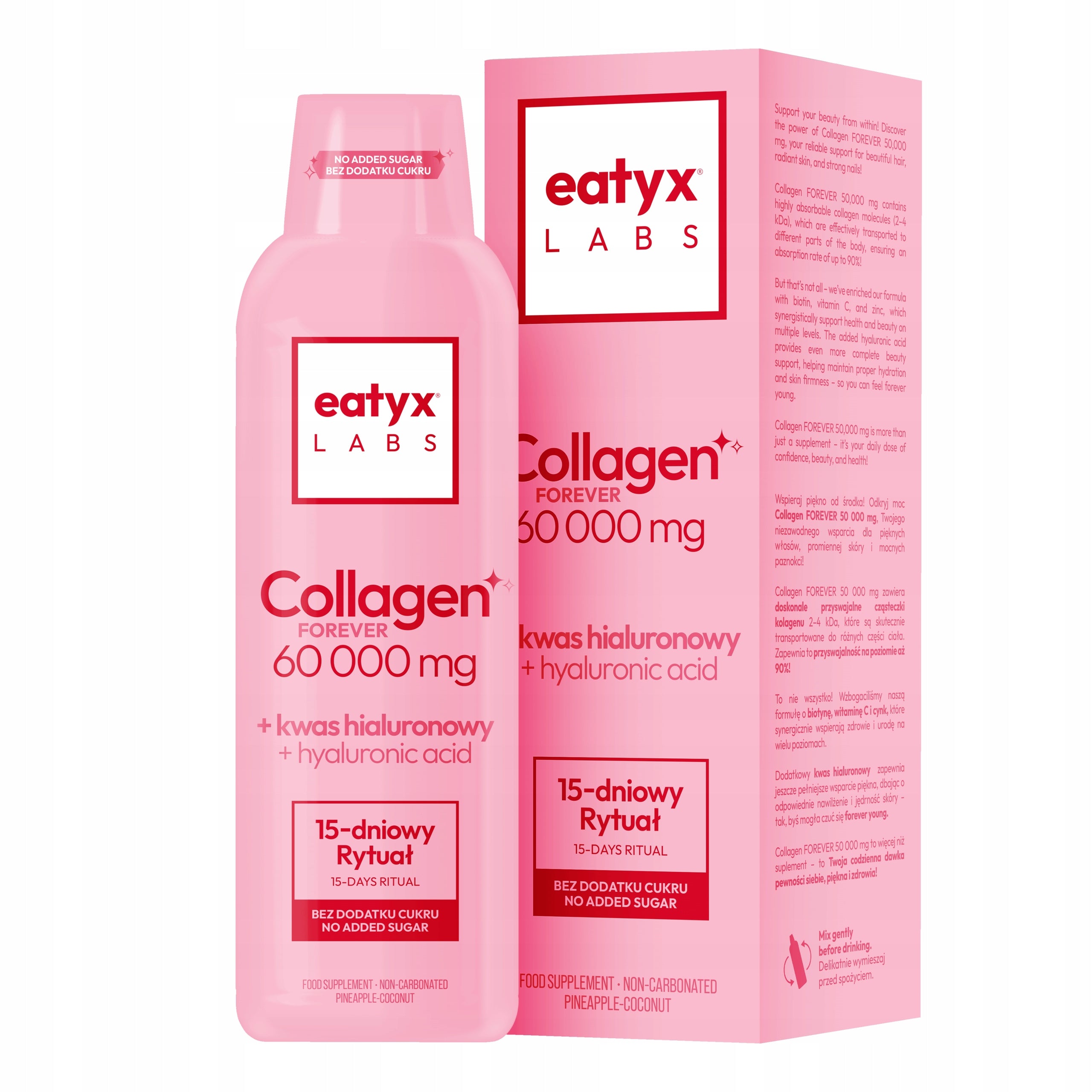 eatyx Labs Forever 60000 mg pineapple-coconut 500 ml
