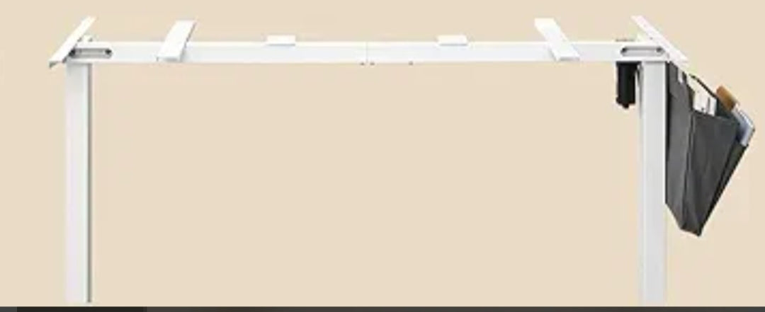 electric desk frame 180x80 cm Songmics white- WITHOUT COUNTERTOP Manufacturer code LSD138W01