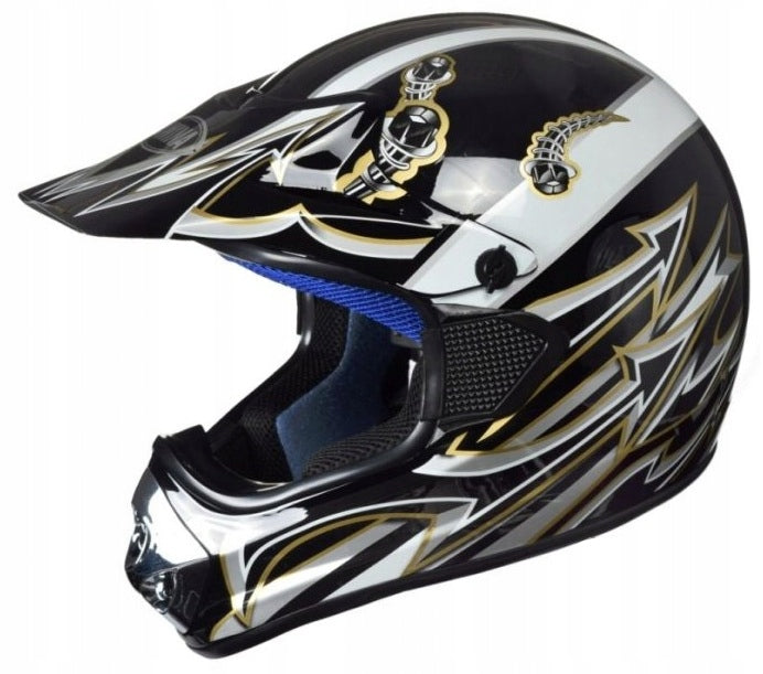 enduro helmet Awina TN-8686-31 black-gray graph XL