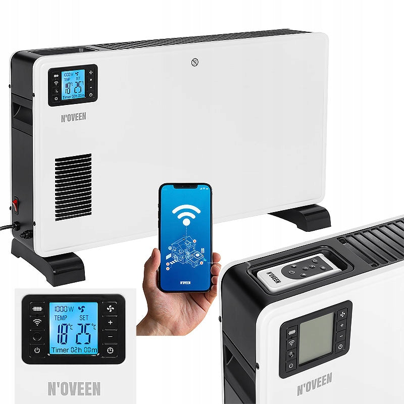 energy-saving RADIATOR XXL ELECTRIC CONVECTOR SMART PILOT timer24 wifi
