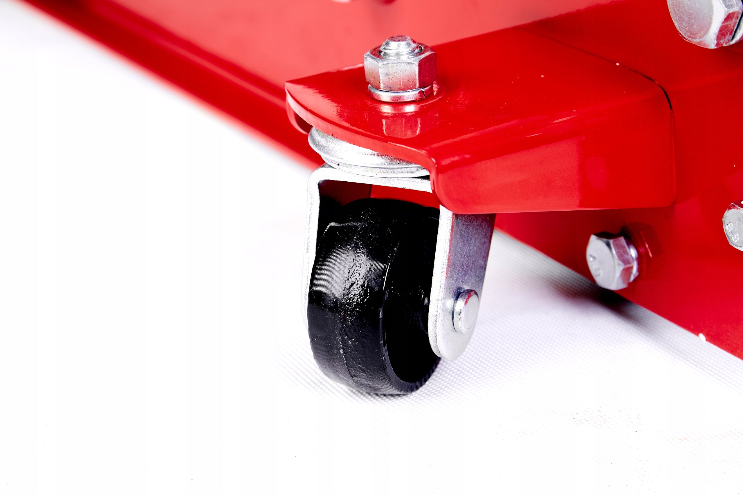 Automobilinis žirklinis keltuvas FROG 4T, 2 stūmokliai, guma, 72–550 mm, platūs ratukai