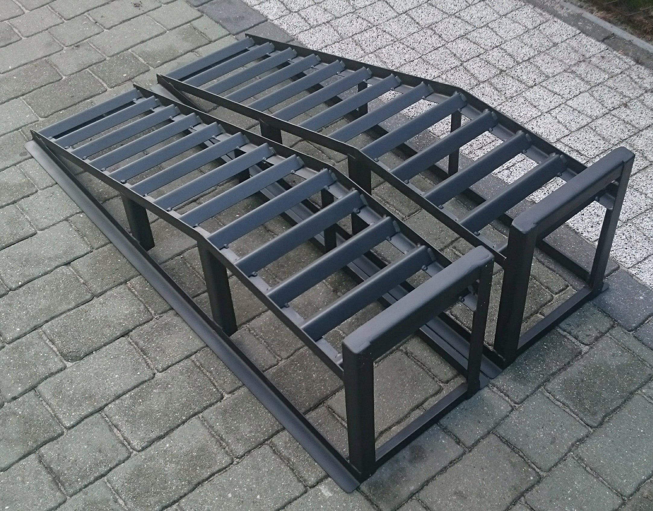 Automobilio rampos, 2 vnt., 3 t talpa