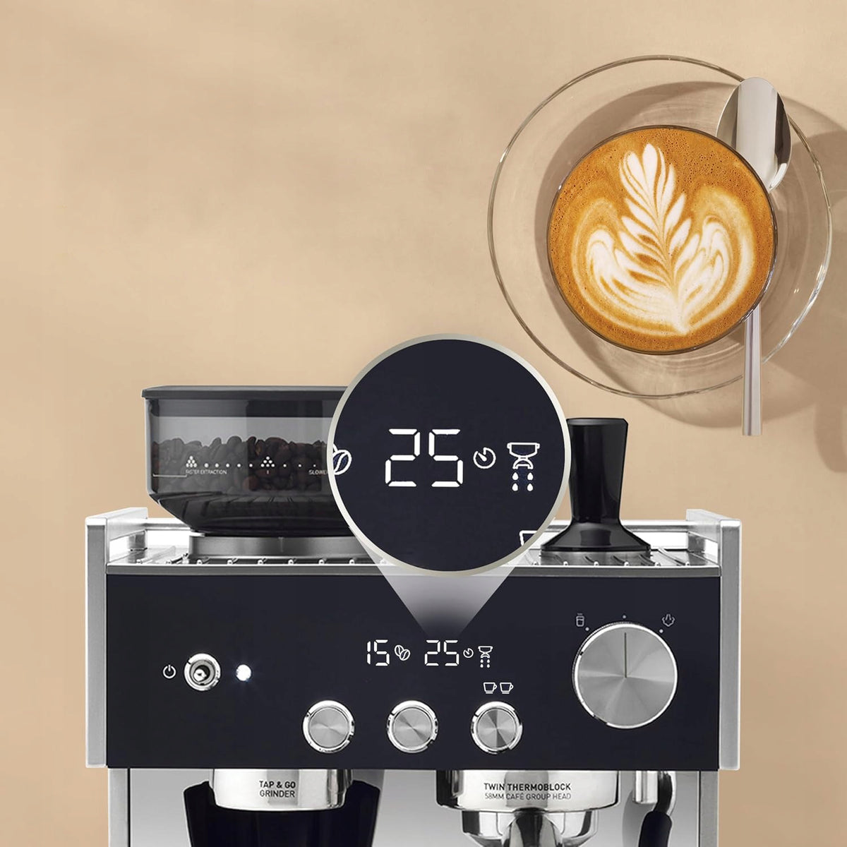 flask coffee maker 2 THERMOBLOCK Breville Barista Signature Brand Breville