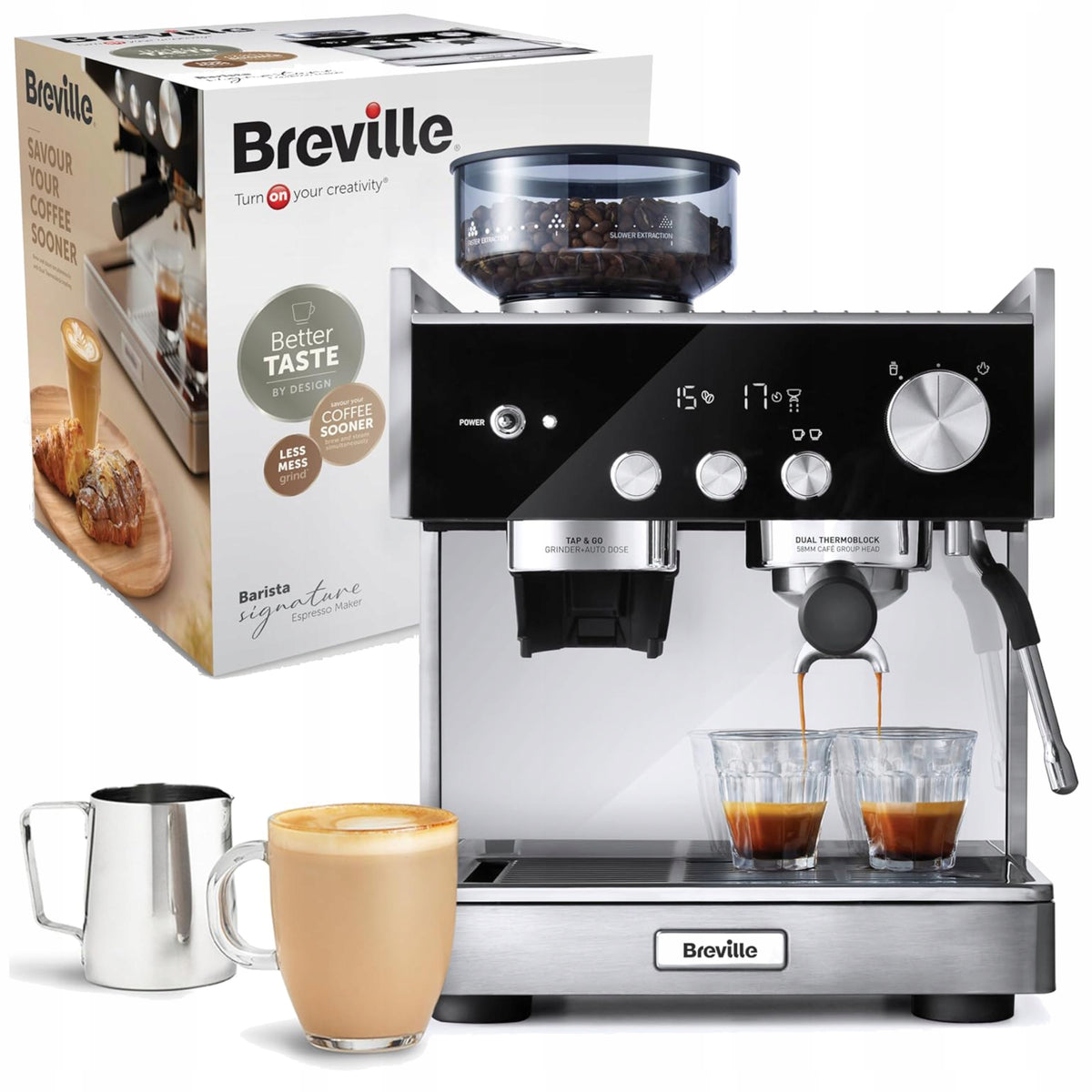 flask coffee maker 2 THERMOBLOCK Breville Barista Signature
