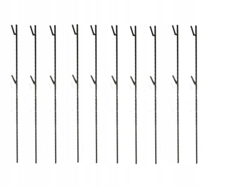 forks sticks 120cm for fireplace + supports 10pcs Length 120 cm
