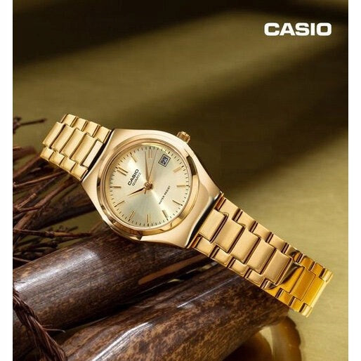 gold elegant women's watch Casio LTP-1170N-9A + BOX (zd636b) with Packaging status original