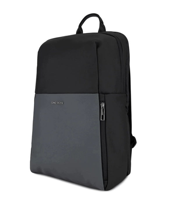 grey black elegant and packable GINO ROSSI Backpack GIN-K-014-CCC-06 Grey Brand Gino Rossi