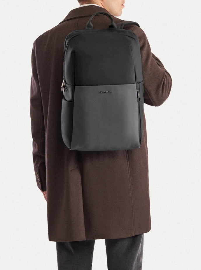 grey black elegant and packable GINO ROSSI Backpack GIN-K-014-CCC-06 Grey