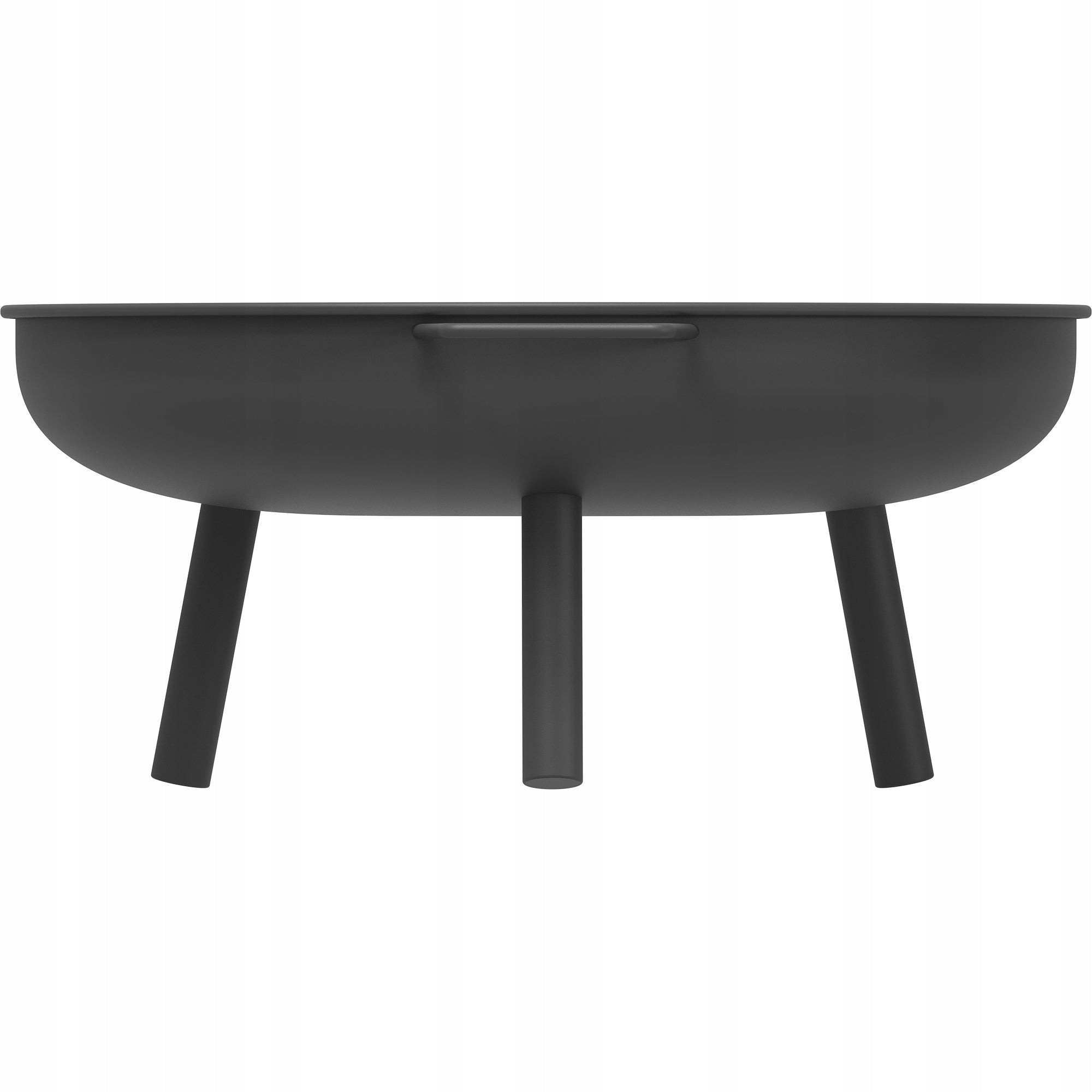 hearth bowl Ø58 cm garden black fireplace cauldron raw steel handles Manufacturer code 330493