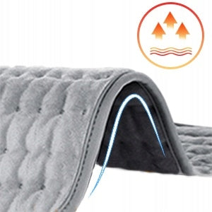 heating electric cushion 60×30cm grey silver multifunctional Medical device no