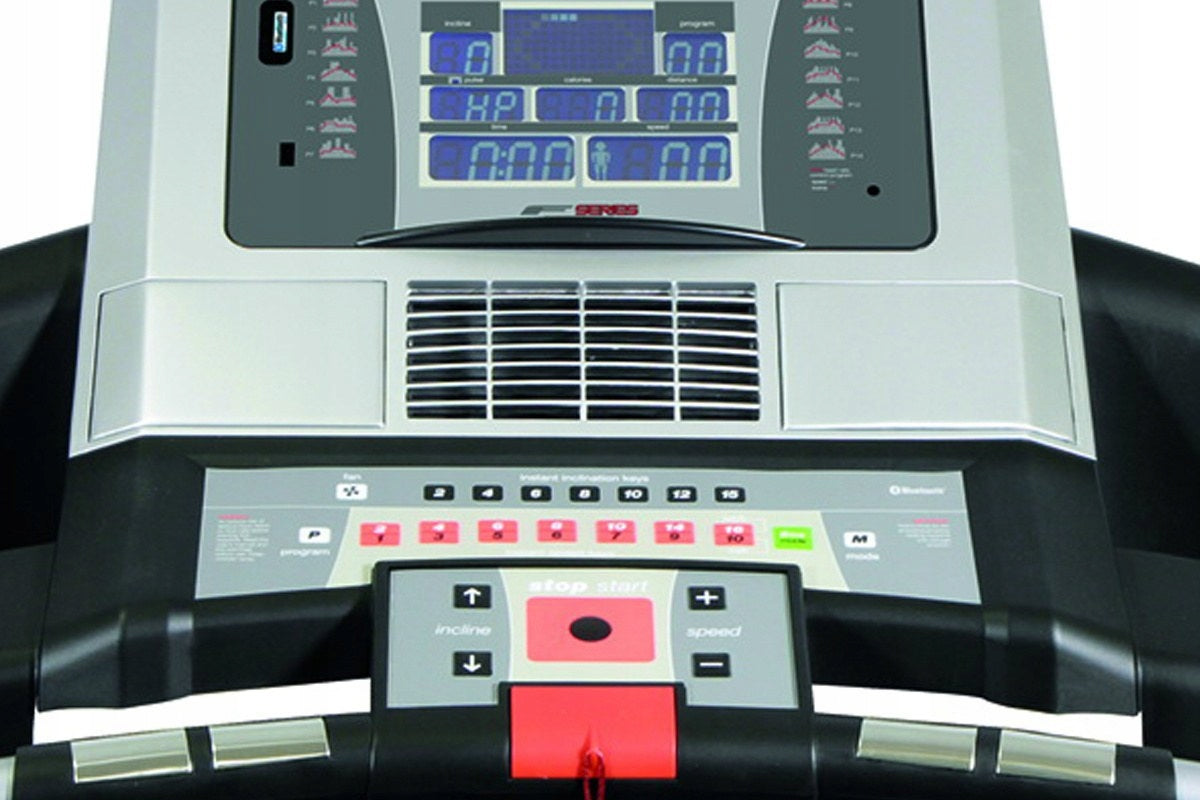 i.F4 Bluetooth Training Treadmill G6426I BH Fitness Measurements training duration distance speed pulse burned calories fat
