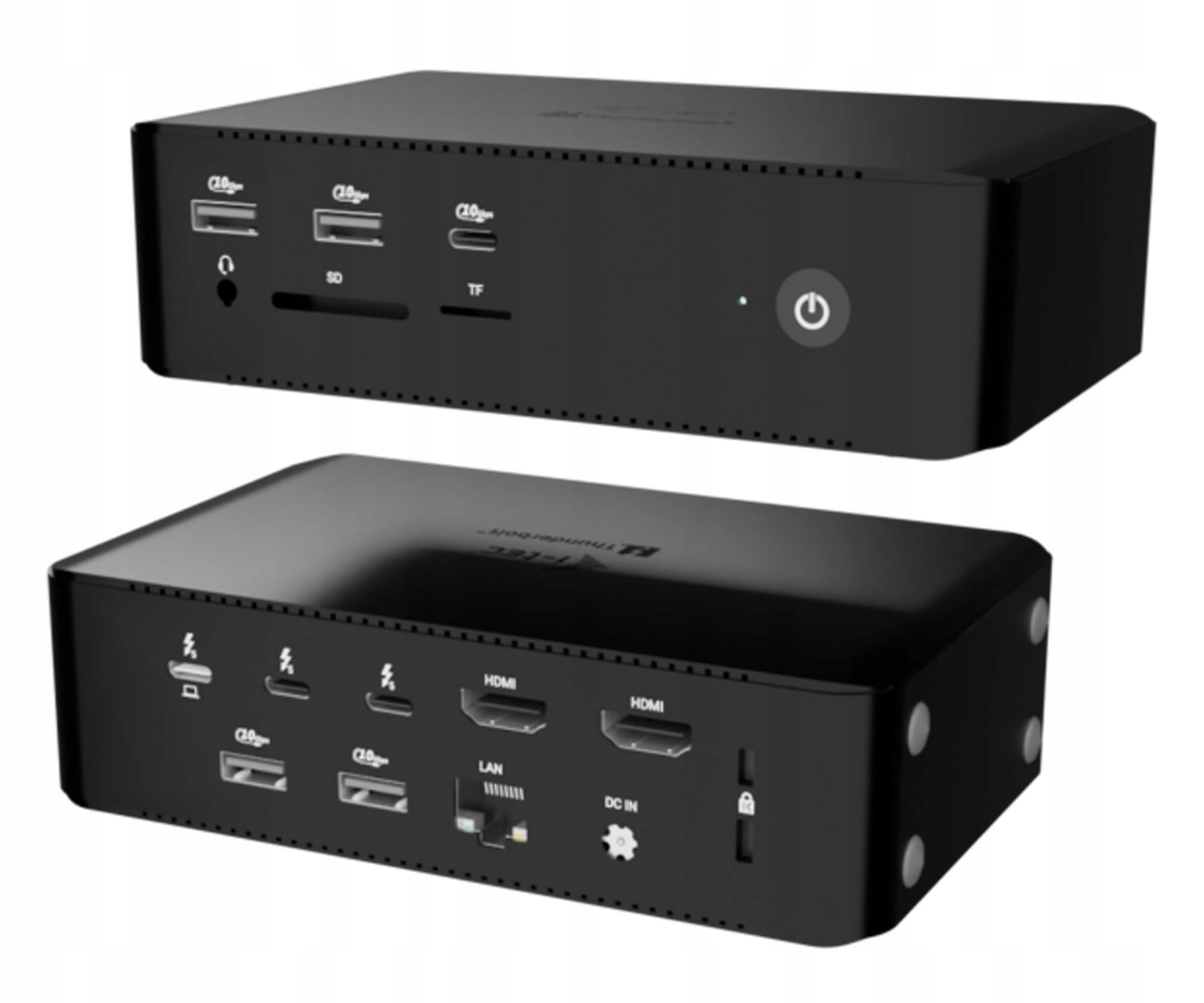 i-tec Thunderbolt 5 2x HDMI PD 140W Docking Station