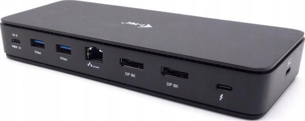 i-tec Thunderbolt4 Docking Station 2x Display 7x USB 92W 8K 30FPS
