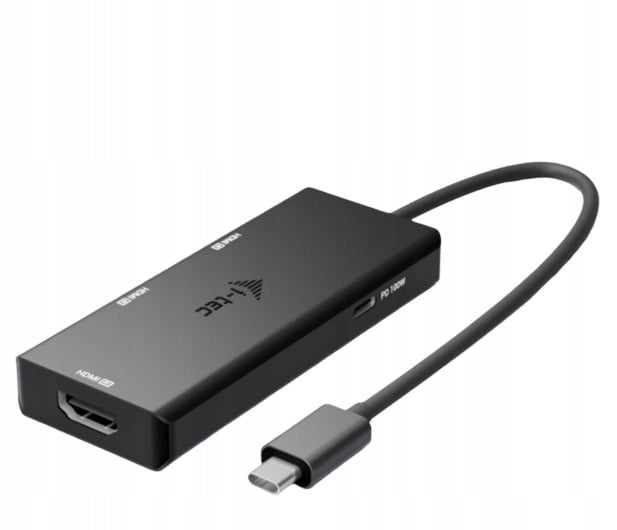 i-tec USB-C Triple 4K HDMI Video Adapter with 100W PD Manufacturer code 8595611707735