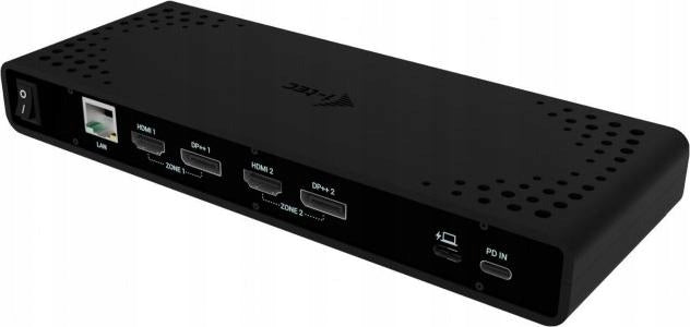 i-tec Universal Dual 4K Display Docking Station PD 85W + power supply
