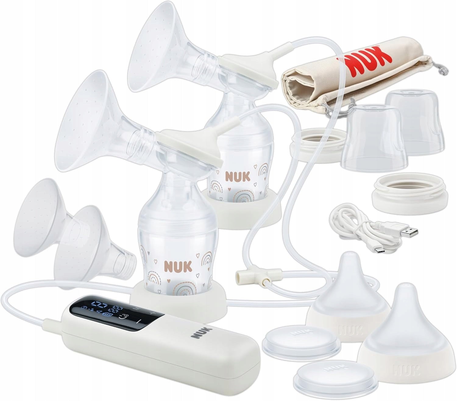 i9 Double breast pump NUK Soft & Easy electric breast pump
