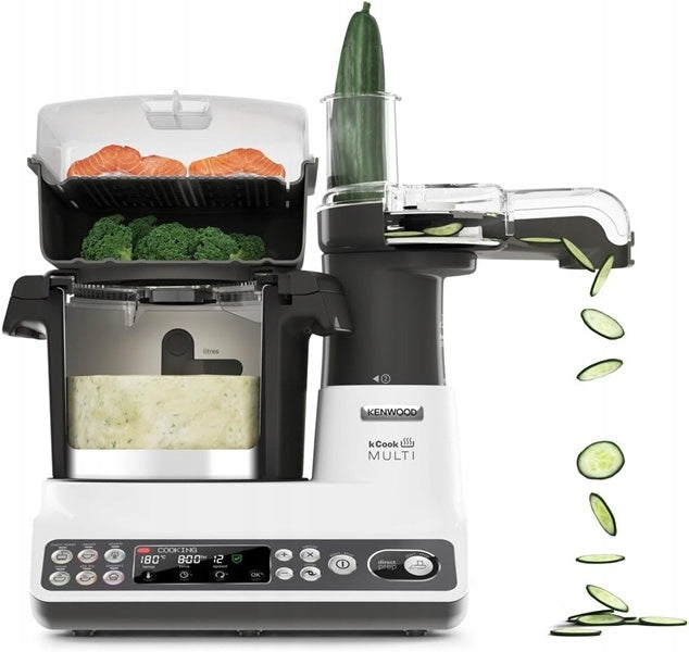 iCook Kenwood CCL401WH Multifunction Food Processor with Cooking Function