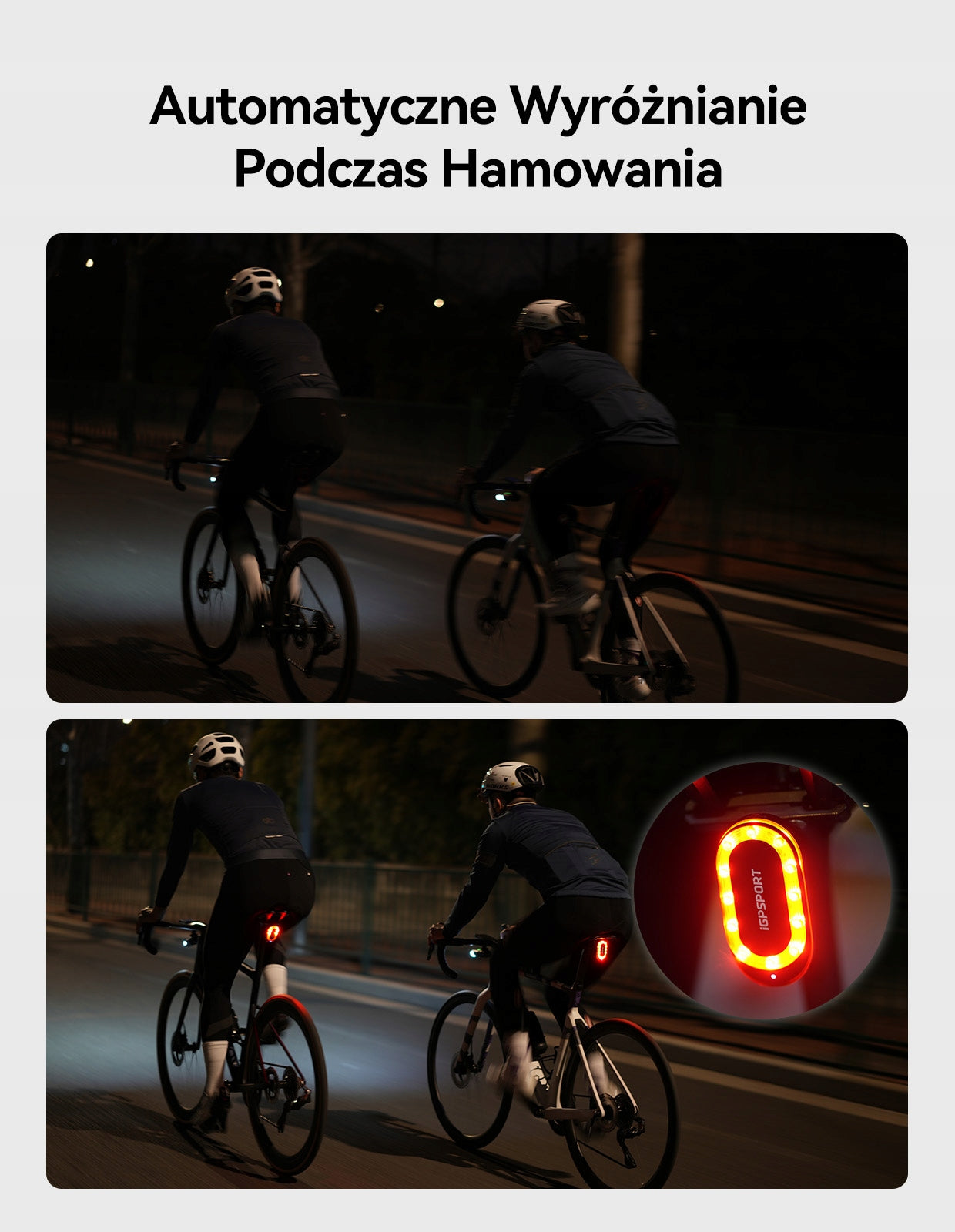 iGPSPORT SRmini Rear Bike Radar Light, Visibility up to 1.2 km Model SRmini