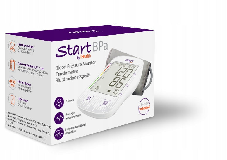 iHEALTH START BPST2 electronic shoulder blood pressure monitor EAN (GTIN) 3760051330026