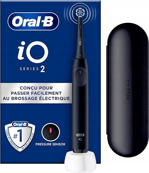 iO Series 2 Night Black Magnetic Toothbrush Technology