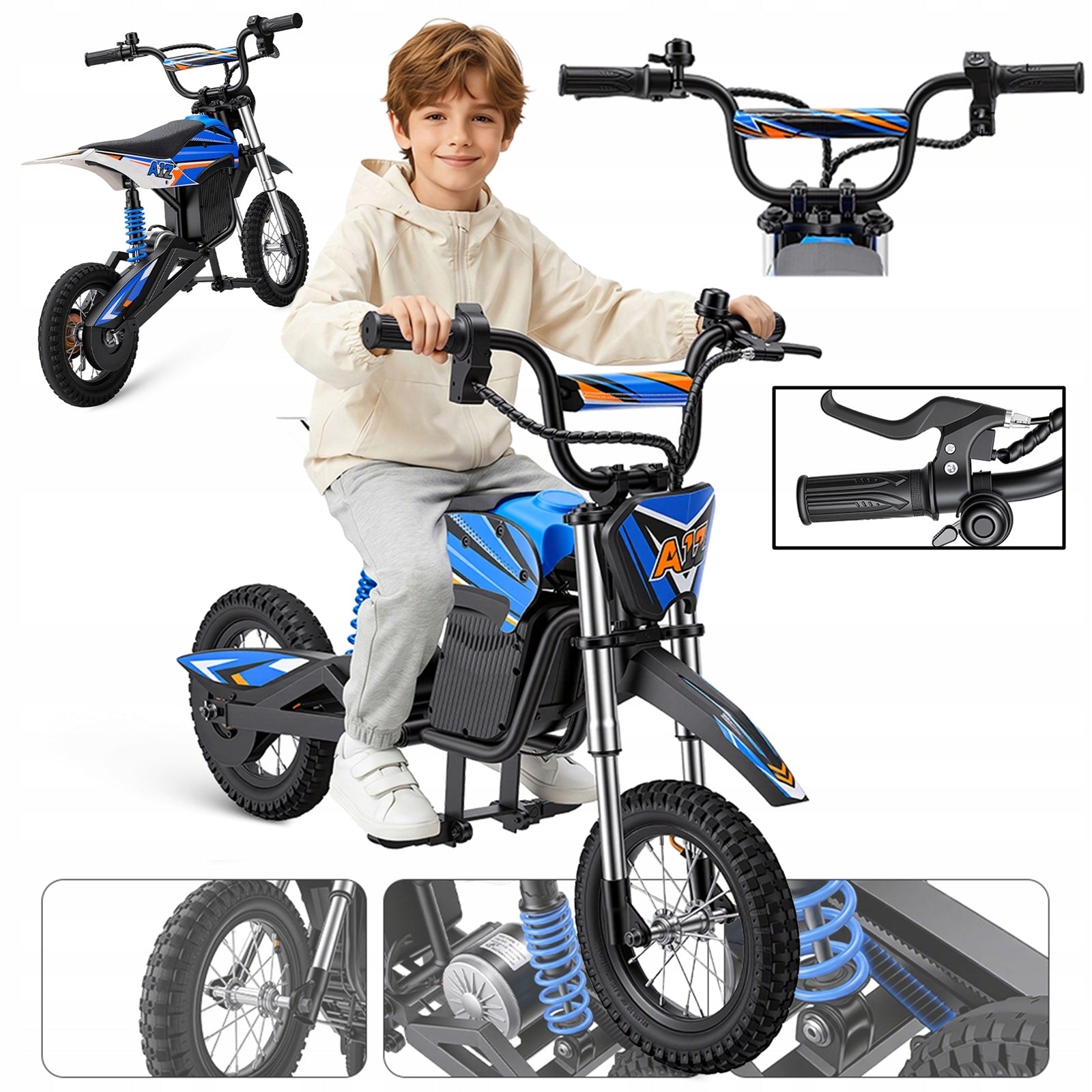 iScooter A12 Electric Motorcycle for Children 350W 36V4.5Ah 25km/h 20km