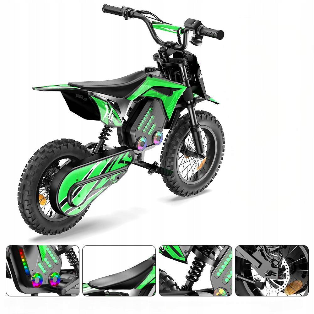 iScooter A14 Children's electric motorcycle 36V 500W 22KM 27KM/H child Manufacturer code iScooter A14 Dziecięcy motocykl elektryczny