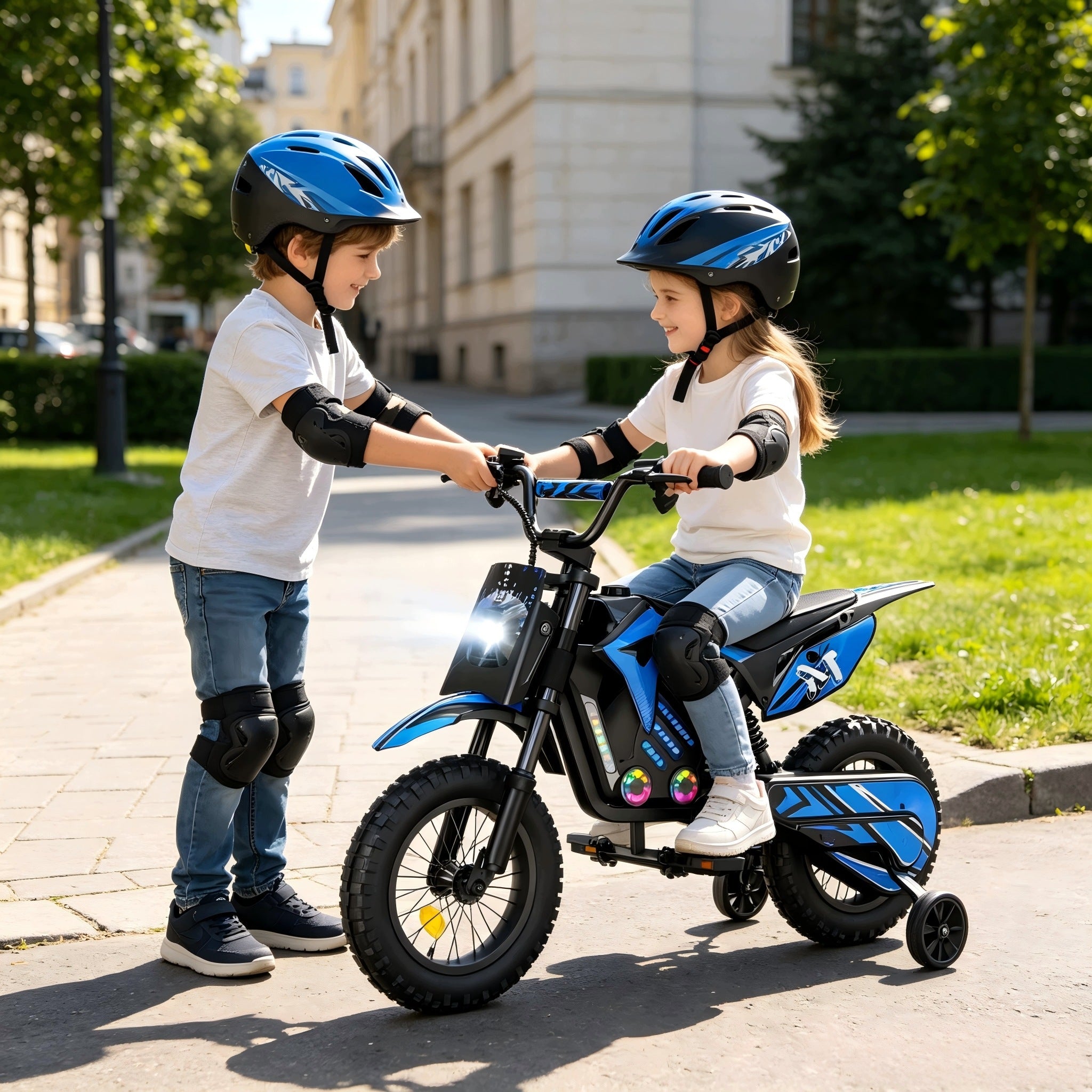 iScooter A14 Electric motorcycle 36V 500W 5.2Ah 27KM Children and youth Manufacturer code iscooter A14 motocykl 500W 27KM/H 2026 new