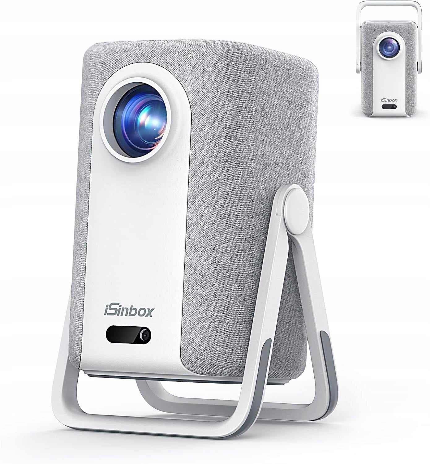 iSinbox Short Focal 4K 1200ANSI WiFi6 Dolby Netflix Autofocus Projector