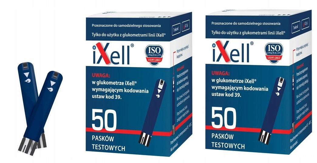 iXell Glucose Measuring Strips 50pcs
