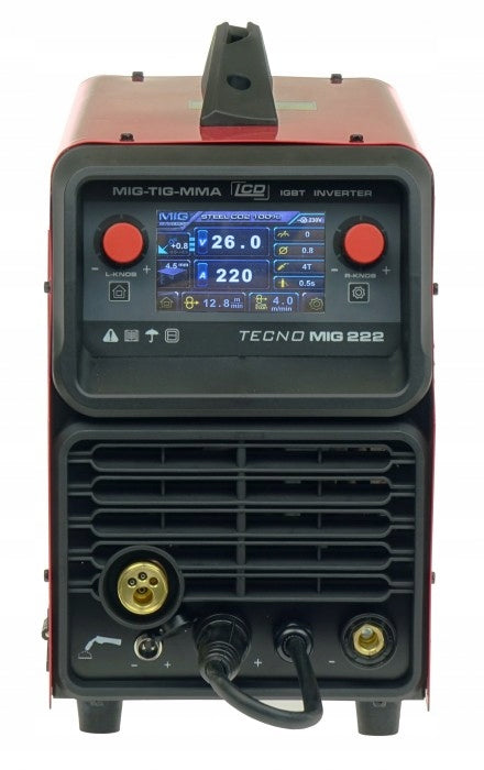 ideal 222 LCD MIG TIG MMA SYNERGY VRD ALU Brand IDEAL