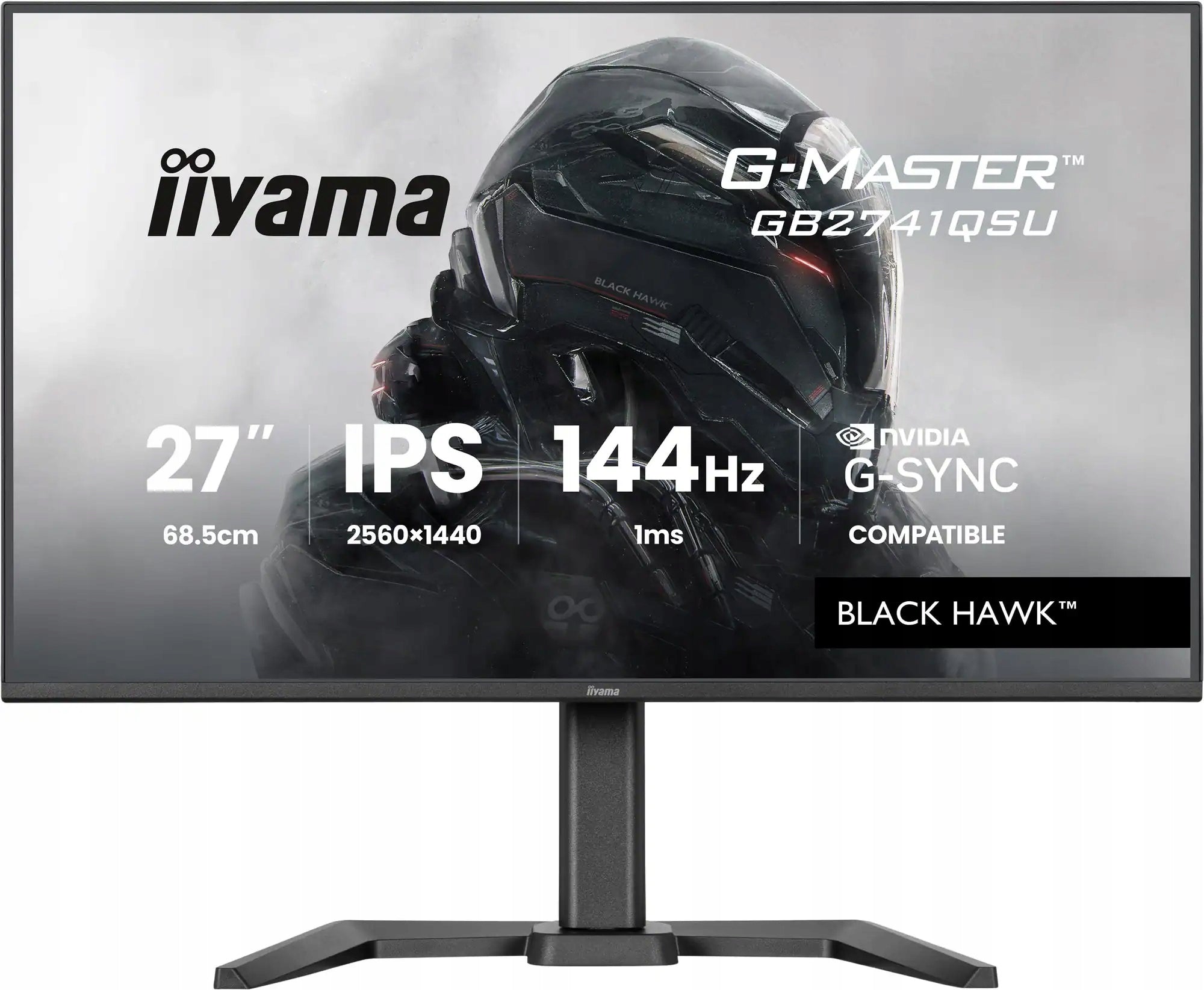 iiyama G-MASTER Black Hawk GB2741QSU-B1 27" QHD monitor