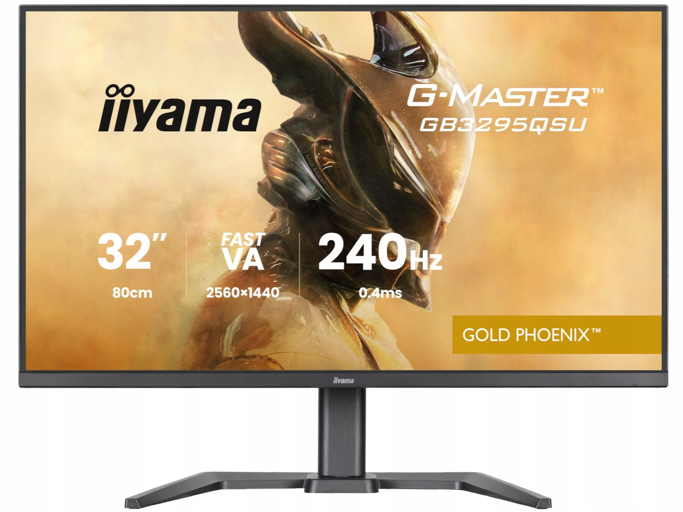 iiyama G-Master GB3295QSU-B1 31.5" QHD Fast VA monitor