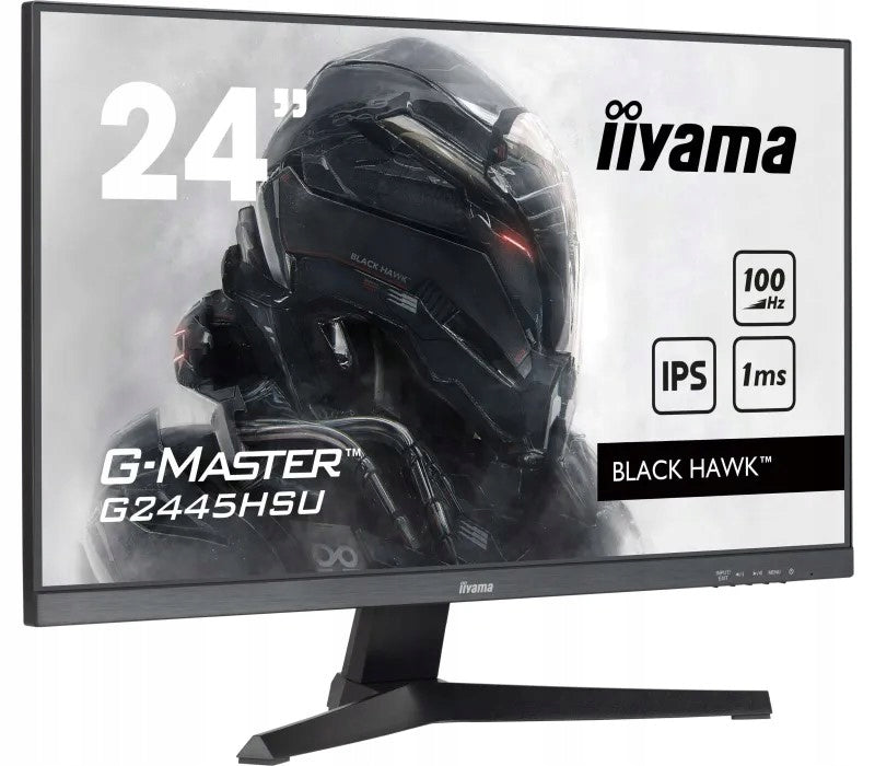 iiyama G2445HSU-B2 24" 1920x1080 IPS Black Hawk Gaming Monitor Brand iiyama
