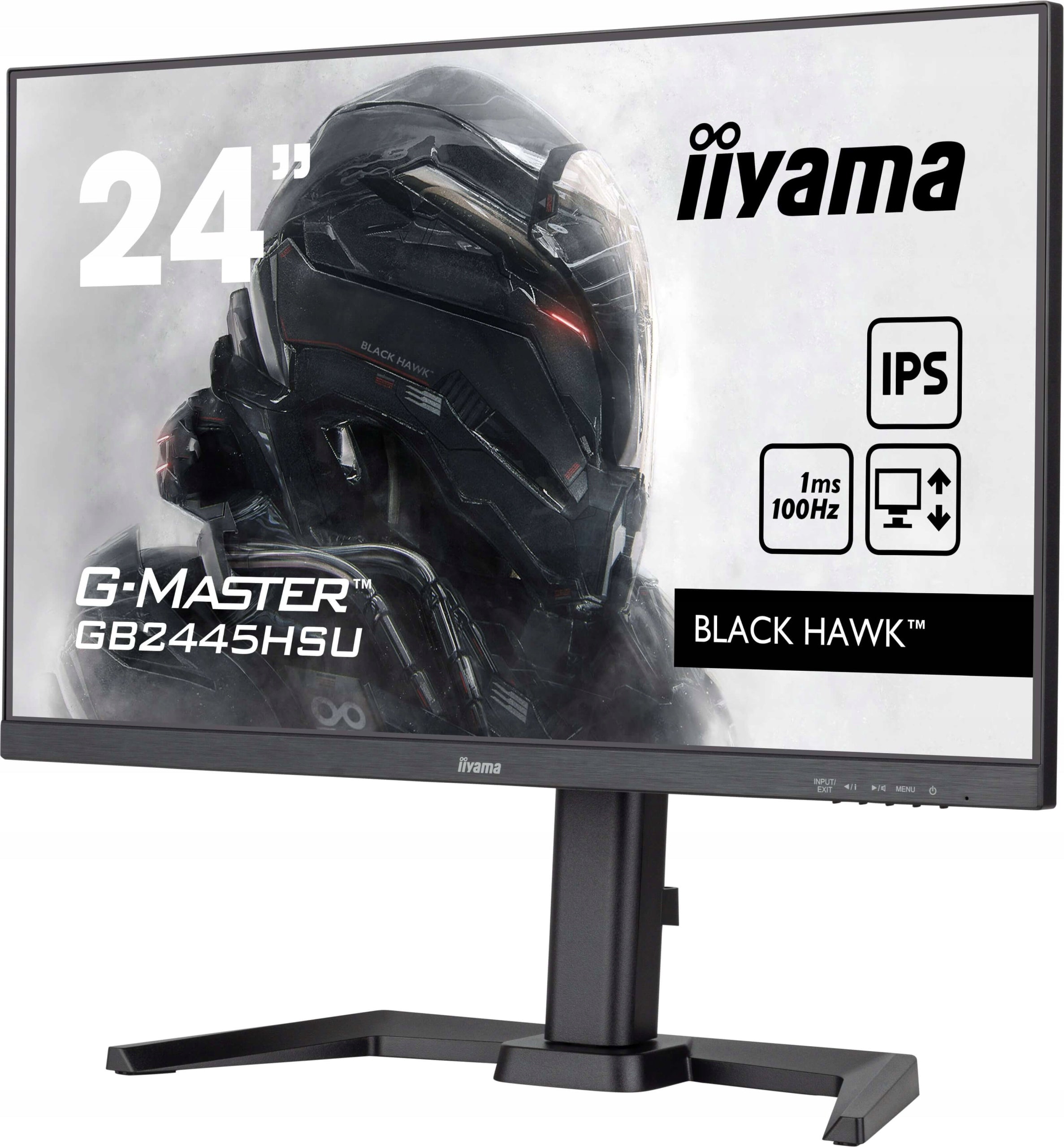iiyama GB2445HSU-B2 LED monitor 23.8" 1920 x 1080 px IPS / PLS Batteries included no