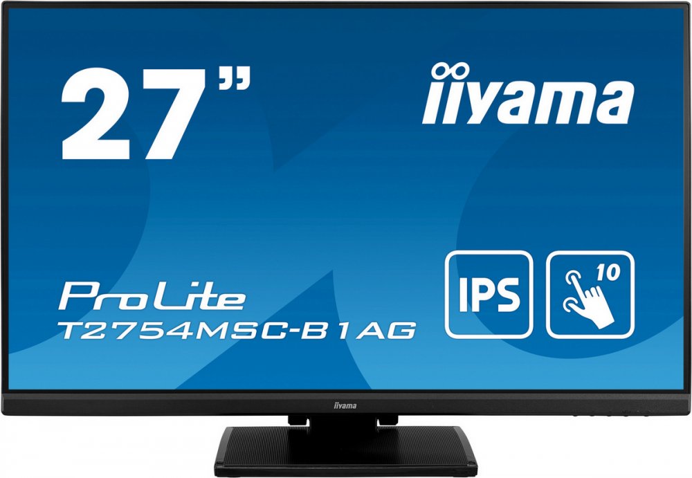iiyama Pro Lite T2754MSC-B1AG 27" 1920x1080px IPS/PLS LED Touchscreen Monitor