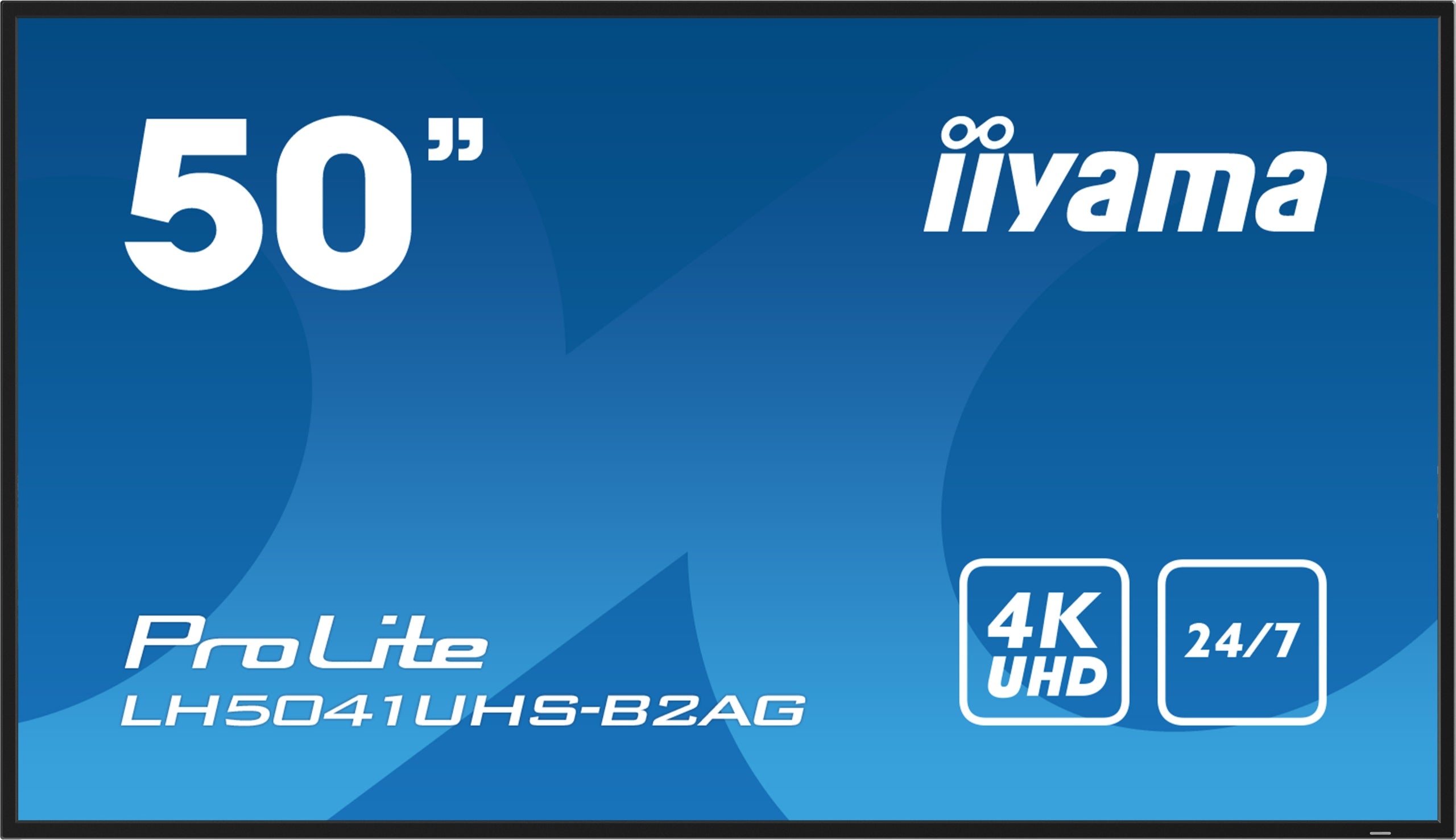 iiyama ProLite LH5041UHS-B2AG 50 IPS LED monitor, 4K, 24/7 Digital Signage, Manufacturer code LH5041UHS-B2AG