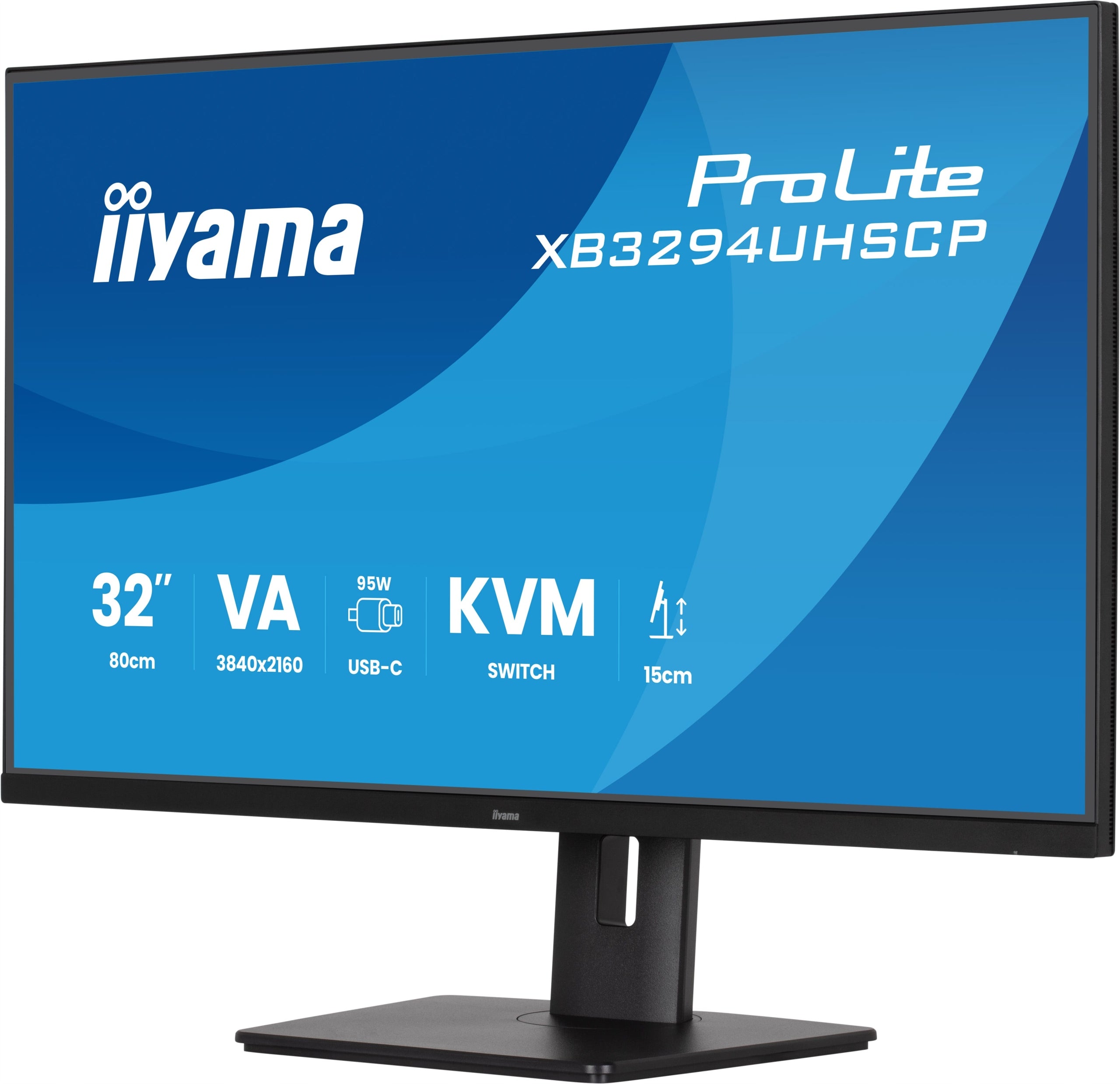 iiyama ProLite XB3294UHSCP-B1 31.5" 4K UHD VA 2ms monitor Brand iiyama