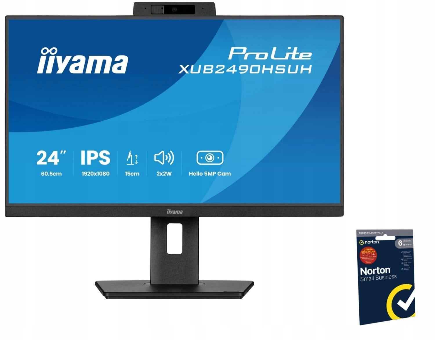 iiyama ProLite XUB2490HSUH-B2 - 100Hz Full HD IPS 23.8''